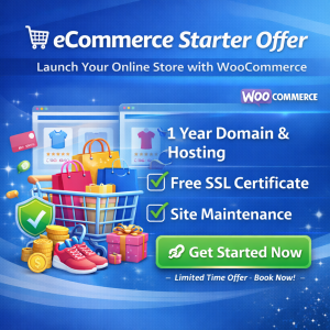 E commerce Website Design Service for SMALL BUSINESS